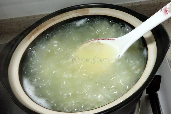 绿豆稀饭的做法图解6