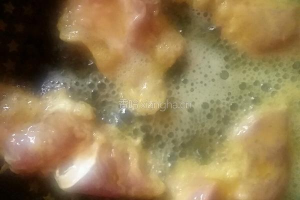 鸡蛋液煎洋葱 肉片的做法图解4