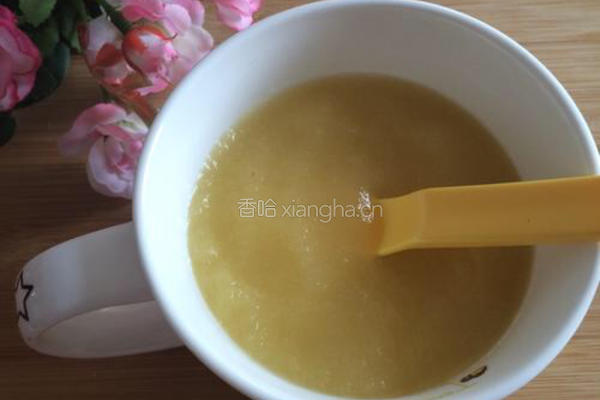 苹果泥的做法图解4