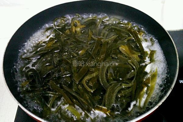 辣炒海带丝的做法图解3