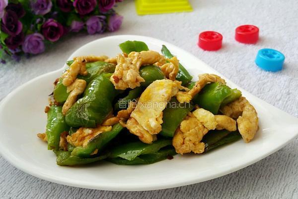 鸡蛋炒辣椒的做法图解7