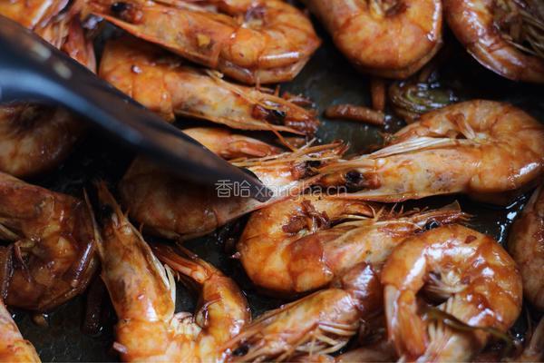 年夜饭_红烧大虾的做法图解6