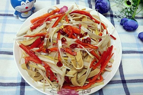 葱油豆腐皮的做法图解8