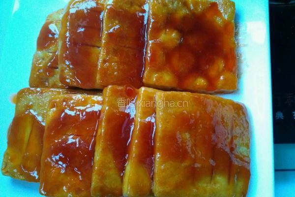 茄汁豆腐干的做法图解7