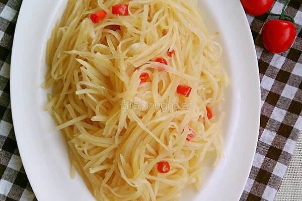 呛土豆丝的做法图解7