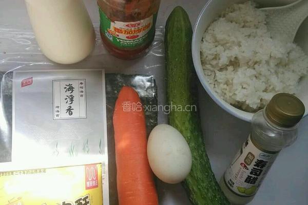 家庭版寿司的做法图解1