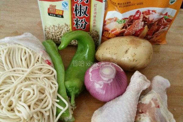 大盘鸡的做法图解1