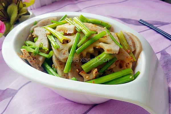 香辣凉拌藕片的做法图解8