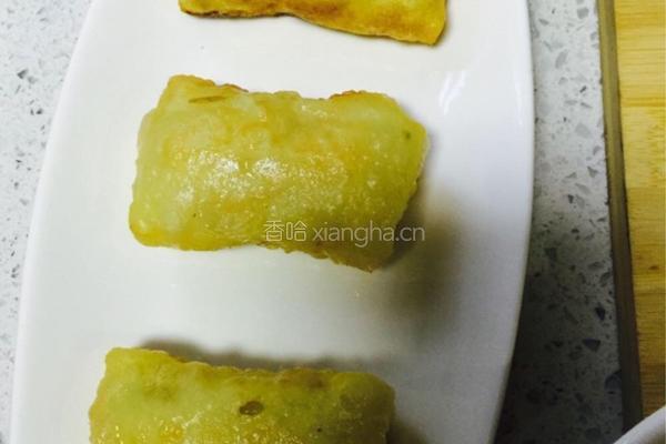 香蕉炸春卷的做法图解8
