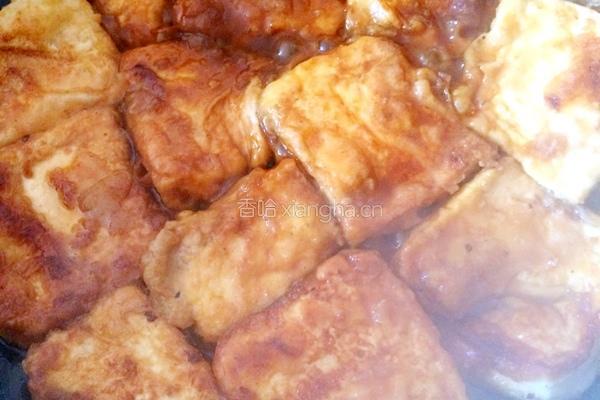 香煎豆腐的做法图解13