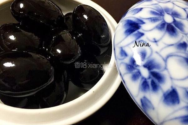 醋泡黑豆