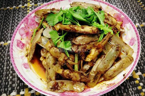 辣炒蛏子的做法图解6
