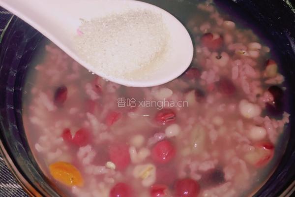 红豆薏米的做法图解4