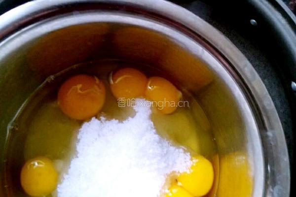 全蛋海绵蛋糕的做法图解2
