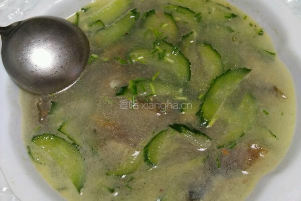 皮蛋黄瓜汤的做法图解10