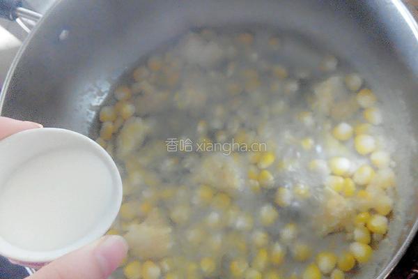 玉米甜汤的做法图解5