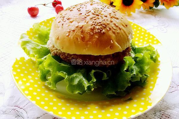 香辣鸡腿堡的做法图解15