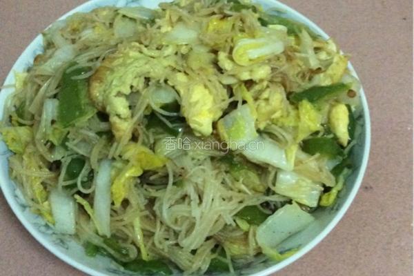鸡蛋炒米粉的做法图解11