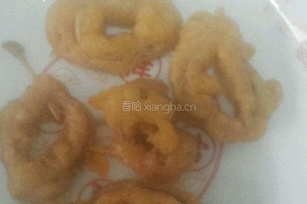 香酥鱿鱼圈儿的做法图解5