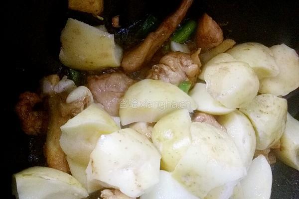 土豆焖鸡的做法图解6