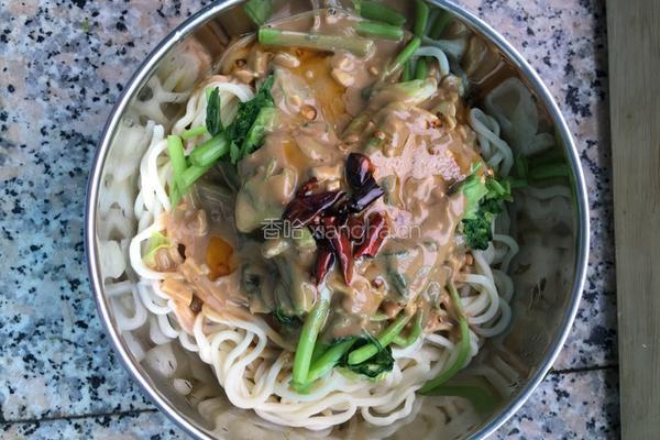 麻汁凉面的做法图解4