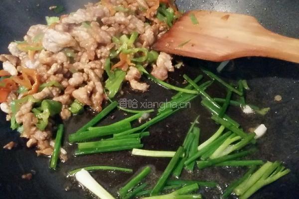 肉丝炒豆芽的做法图解9