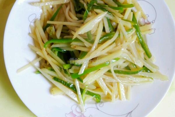土豆炒青椒的做法图解7
