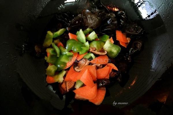 香菇鸡片的做法图解4