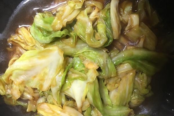 糖醋手撕包菜的做法图解8