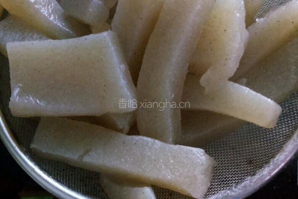口味魔芋豆腐的做法图解3