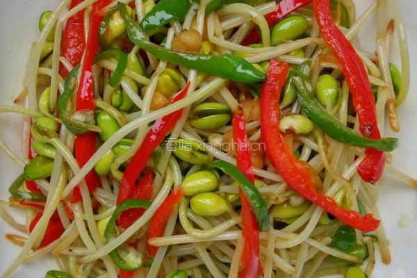 清炒黄豆芽的做法图解5
