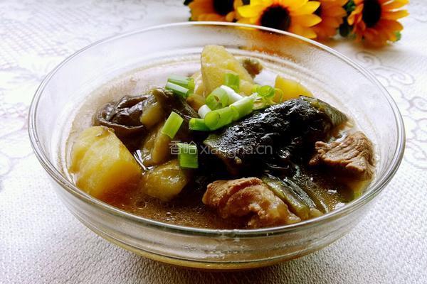 东北版土豆炖茄子的做法图解11