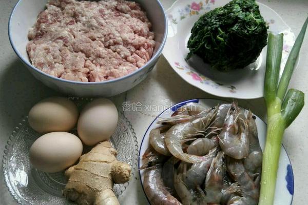 荠菜饺子的做法图解1