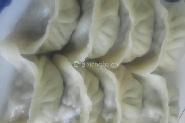 荠菜饺子的做法图解12