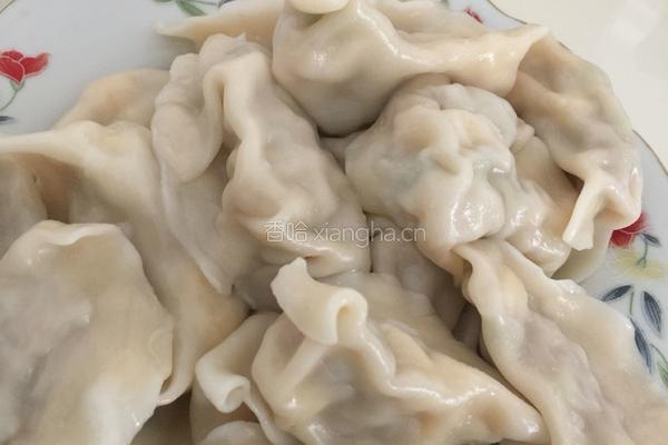 玉米芹菜水饺的做法图解3