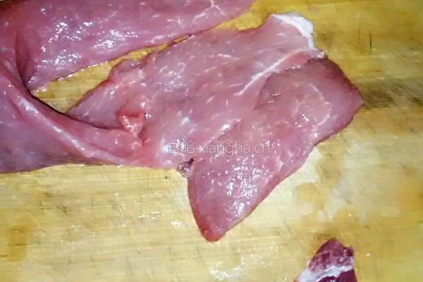 过油肉土豆片的做法图解1