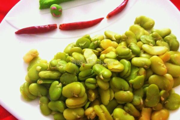 水煮蚕豆的做法图解6