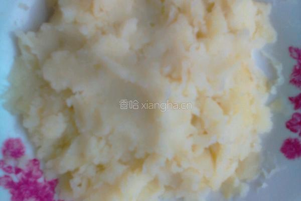 米饭土豆饼的做法图解2