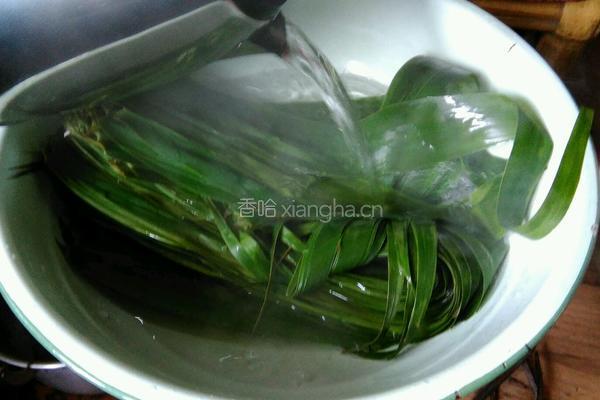 红豆粽子的做法图解2