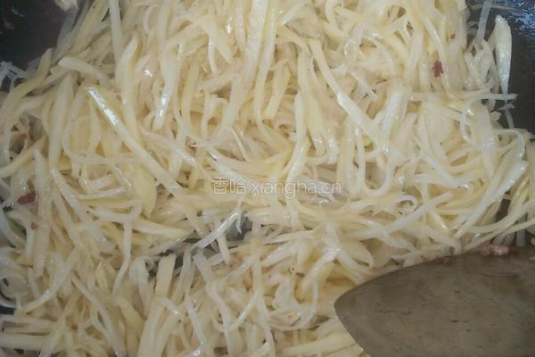 土豆炒肉丝的做法图解7