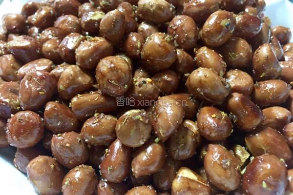盐爆花生米的做法图解8