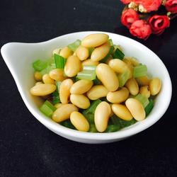 凉拌黄豆的做法[图]