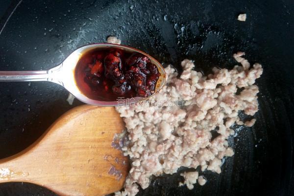 家常肉沫烧茄子的做法图解7