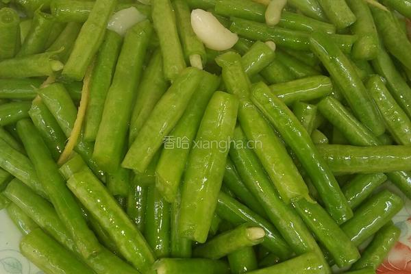 素炒豆角的做法图解5