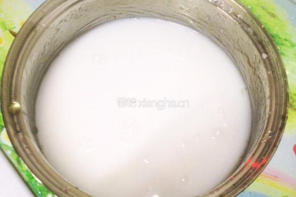 椰香芒果西米露的做法图解7
