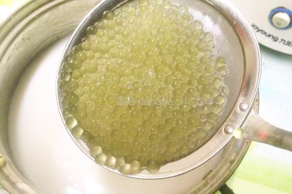 椰香芒果西米露的做法图解8