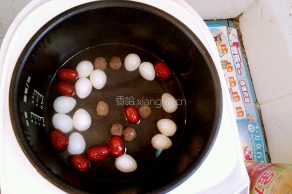 红枣桂圆鹌鹑蛋的做法图解9
