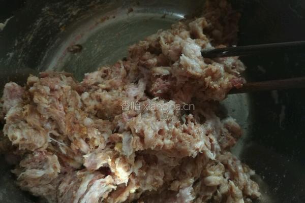 酱肉包子的做法图解2