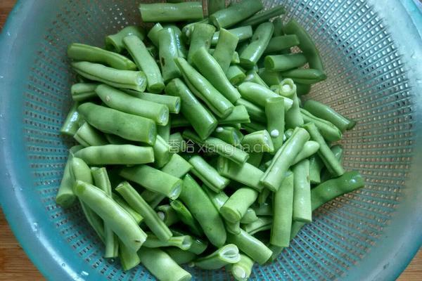 凉拌四季豆的做法图解5