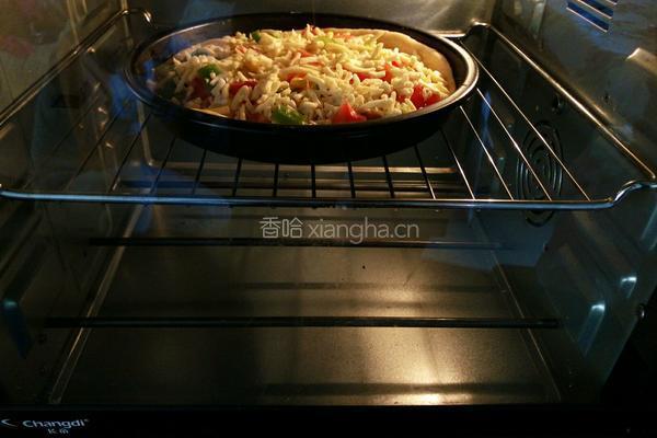 新奥尔良烤肉披萨的做法图解20